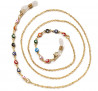 Ланцюжок для окулярів Colorful stones 1 10271 75 см