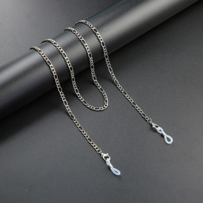 Ланцюжок для окулярів Silver luxury 11 10294 сріблястий - изображение 1