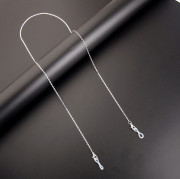 Ланцюжок для окулярів Silver luxury 7 10290 сріблястий