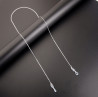 Ланцюжок для окулярів Silver luxury 7 10290 сріблястий