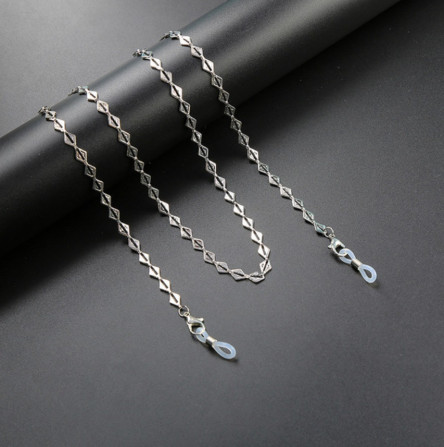 Ланцюжок для окулярів Silver luxury 9 10292 сріблястий - изображение 1