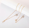Ланцюжок для окулярів White and Gold 2 9866 70 см