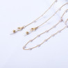 Ланцюжок для окулярів White and Gold 3 9869 70 см