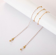 Ланцюжок для окулярів White and Gold 7 9884 70 см