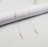 Ланцюжок для окулярів White and Gold 8 9888 70 см