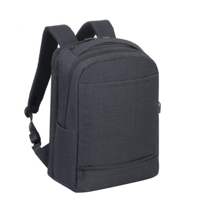 Рюкзак міський Rivacase 8365/Black 32х47.5х17 см чорний - изображение 1