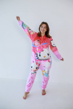 Кігурумі підліткове 3D Hello Kitty 32621 152 см - изображение 1