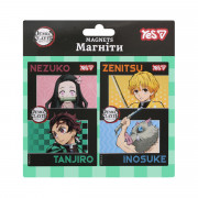 Набір магнітів YES Demon Slayer Heroes 708561 6х9 см 2 шт