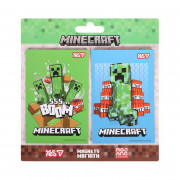 Набір магнітів YES Minecraft 708552 6х9 см 2 шт