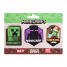 Набір фігурних магнітів YES Minecraft Heroes 708544 3 шт