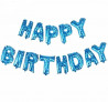 Набір надувних кульок Happy Birthday Blue 5961 13 предметів блаки...