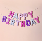 Набір надувних кульок Happy Birthday Multicolor 1 5964 13 предмет...