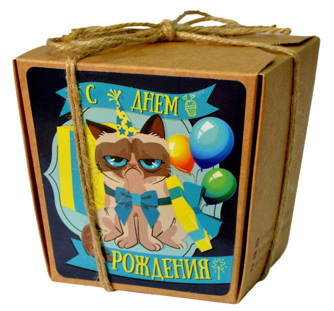 Печива з передбаченнями «З днем народження» OK-1036 - изображение 1