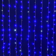 Світлодіодна гірлянда Novogod'ko Штора 973774 3х2.6 м 272 LED син...