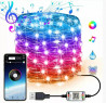Світлодіодна гірлянда USB Smart з додатком RGB 100 LED SK 1142302...