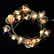 Світлодіодна гірлянда YES Сніговики 801213 20 LED 2.2 м