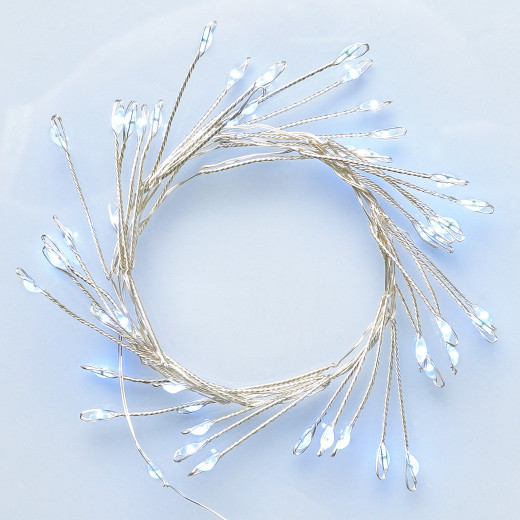 Електрична гірлянда YES Кластер 975018 1 м 50 LED холодно-біла - изображение 1