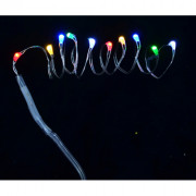 Електрична гірлянда YES Нитка 801099 0.55 м 10 LED мультиколор