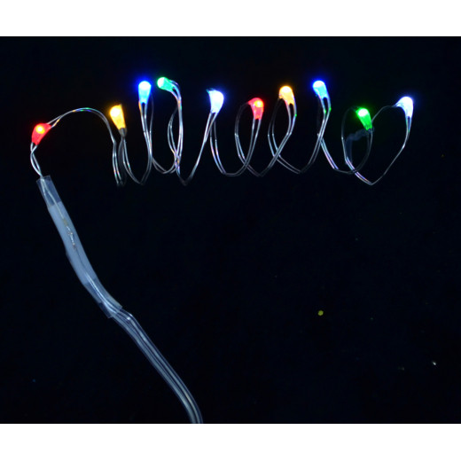 Електрична гірлянда YES Нитка 801099 0.55 м 10 LED мультиколор - изображение 1