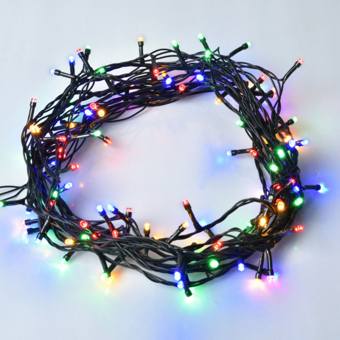 Електрична гірлянда YES Нитка 974848 8.4 м 120 LED мультиколор - изображение 1