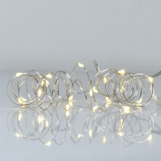 Електрична гірлянда YES Нитка 975020 2 м 20 LED тепло-білий - изображение 1
