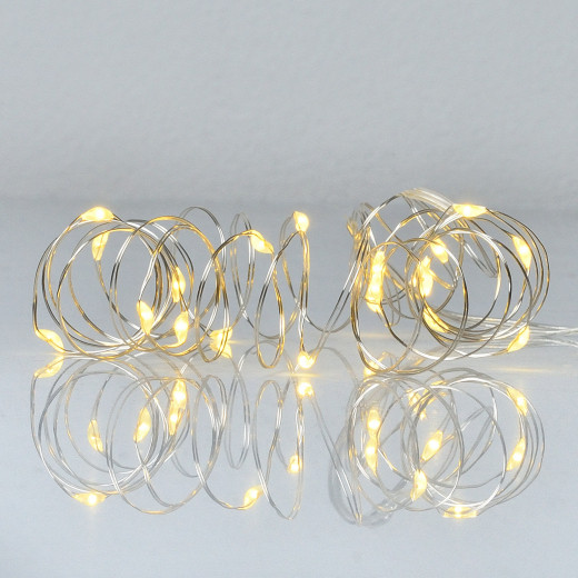 Електрична гірлянда YES Нитка 975023 2 м 20 LED жовта - изображение 1