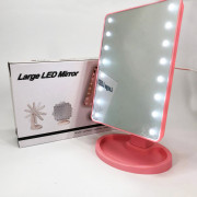 Дзеркало для макіяжу з 16 LED підсвічуванням Mirror, косметичне д...
