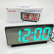 Електронні настільні LED годинники від USB VST-897-4 з будильнико...