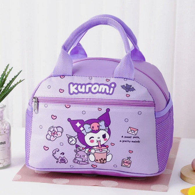 Термосумка для ланчу Kuromi Sanrio з водонепроникної тканини Oxfo... - изображение 1