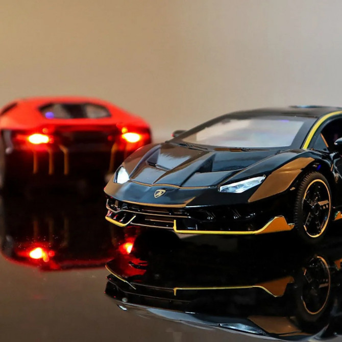 Машинка 1:32 Lamborghini Centenario LP770 (Diecast Model Cars) Чо... - изображение 1