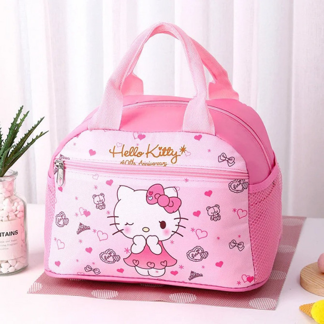 Термосумка для ланчу Hello Kitty Sanrio з водонепроникної тканини... - изображение 1