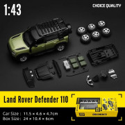 Модель "Land Rover Defender" 1/43 – металевий позашляховик у коль...