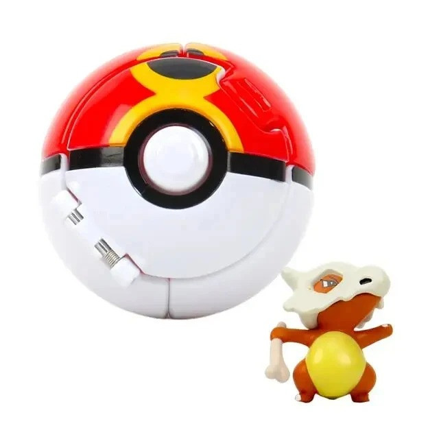 Іграшка-трансформер Pokeball – обери свого покемона: Маровак Поке... - изображение 1