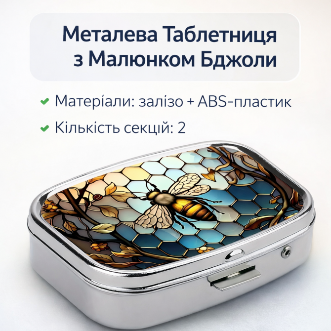 Металева Таблетниця  - изображение 1