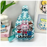 Синя сумка Labubu на плече Кросбоді Kawaii Monsters з регульовани...