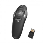 Бездротовий презентер (клікер) 2.4G з USB-приймачем та червоним л...