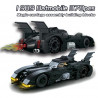 Batmobile 1989 — конструктор у стилі лего, 378 деталей, чорний сп...