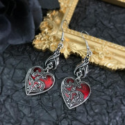 Сережки Dark Gothic Lolita | Вінтажні готичні сережки з кажанами ...
