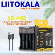 Зарядний пристрій LiitoKala Lii-402 універсальний для акумуляторі...