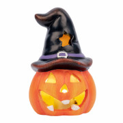 Декор на Хелловін Yes Pumpkin in hat 974188 10 см