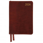 Діловий блокнот А6 Leo Planner Aldento 252674 352 листів коричнев...