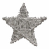 Іграшка на ялинку YES Зірка 974255 25 см срібляста
