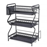 Сушарка для посуду Edenberg EB-17987 триярусна Black