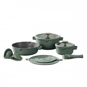 Набір посуду Pepper Forest Chef PR-2501 10 предметів зелений