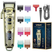 Машинка для стрижки волосся триммер для бороди VGR V-005, Машинка...