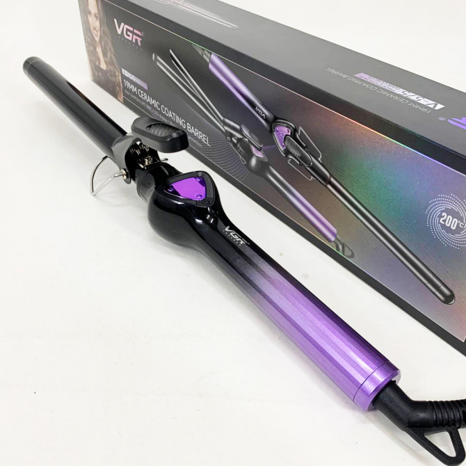 Плойка для волосся VGR V-575 PURPLE - изображение 1