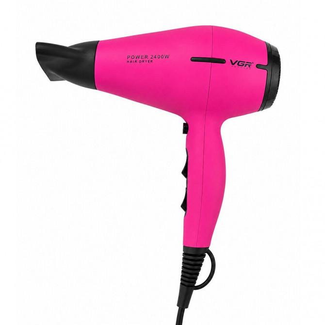Фен для волосся VGR V-457 2400Вт Pink - изображение 1