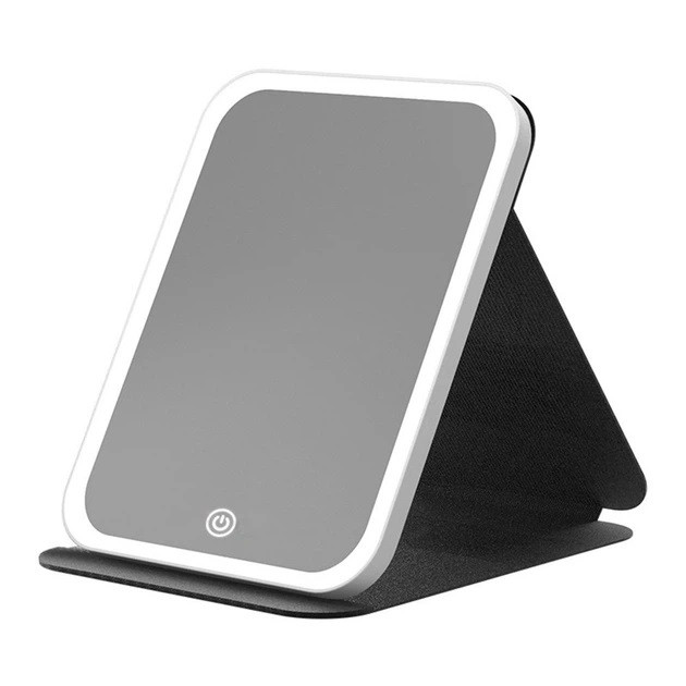 Дзеркало з LED підсвічуванням makeup mirror Black - изображение 1