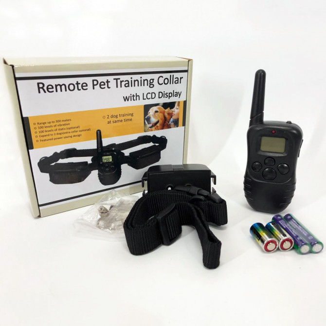 Нашийник для собак Remote Pet Dog Training з LCD Дисплеєм - изображение 1