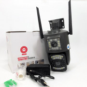 Вулична IP камера 4G/Wi-Fi з двома лінзами SC03 V380pro 4 Mп, Від...